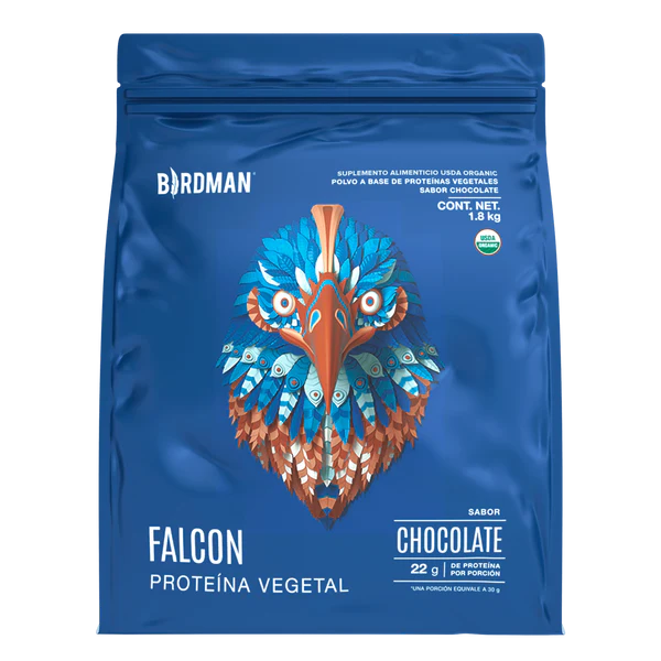 FALCON VEGETAL 1.8KG BIRDMAN Proteína de origen vegetal Orgánica En Polvo