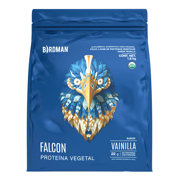 FALCON VEGETAL 1.8KG BIRDMAN Proteína de origen vegetal Orgánica En Polvo