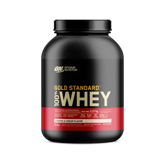 GOLD STANDARD 100% WHEY 5 LB Optimum Nutrition Gold Standard 100% Whey Proteína en Polvo