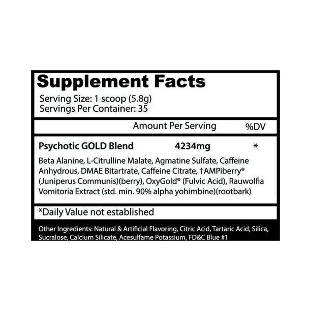 PSYCHOTIC GOLD 35 SERVICIOS