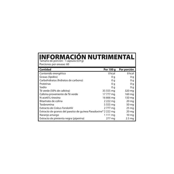 LIPO 6 BLACK UC INTENSE NUTREX