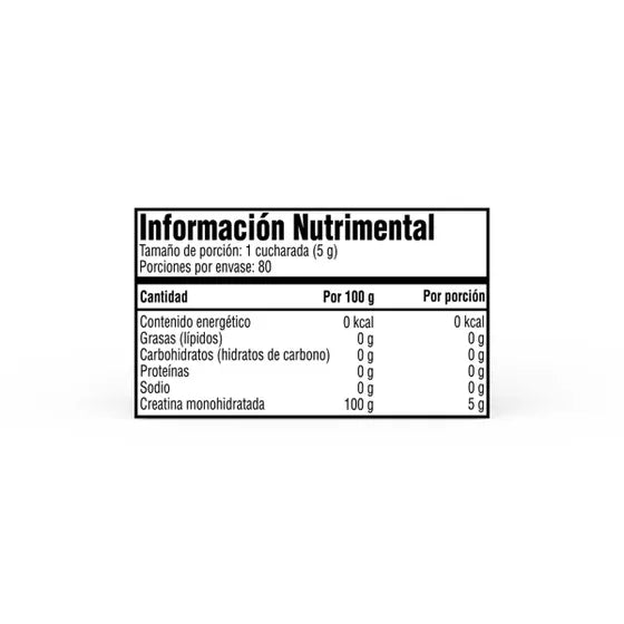 PLATINUM 100% CREATINE 80 SERVICIOS
