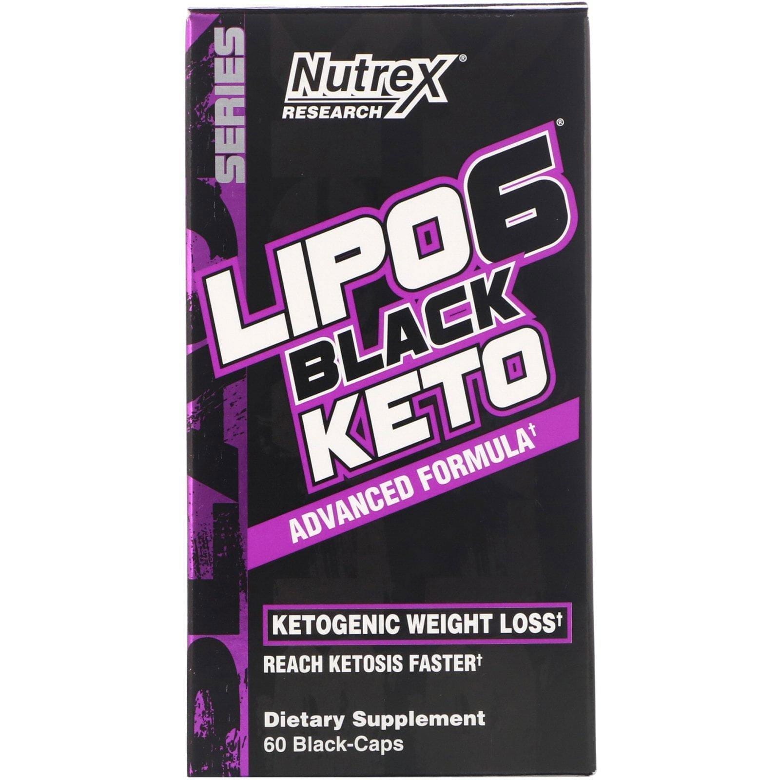 LIPO 6 BLACK KETO NUTREX