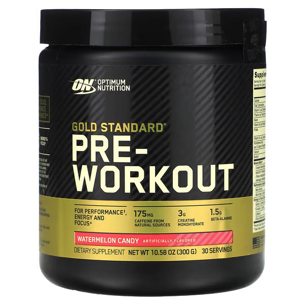 PRE-WORKOUT ON 30 SERVICIOS Optimum Nutrition, Gold Standard Preentrenamiento