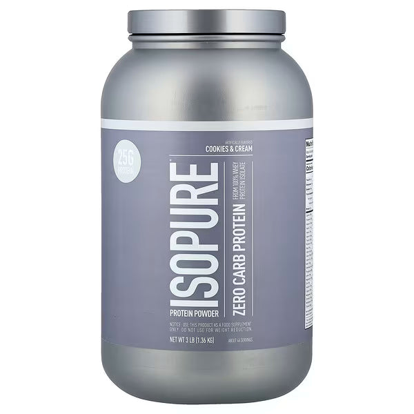 ISOPURE ZERO CARB PROTEIN 3LB Suplemento en polvo Isopure Low Carb