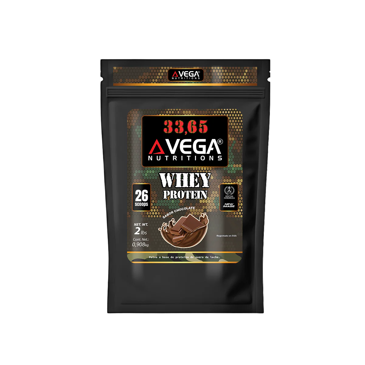 33,65 VEGA NUTRITIONS WHEY PROTEIN 2LBS