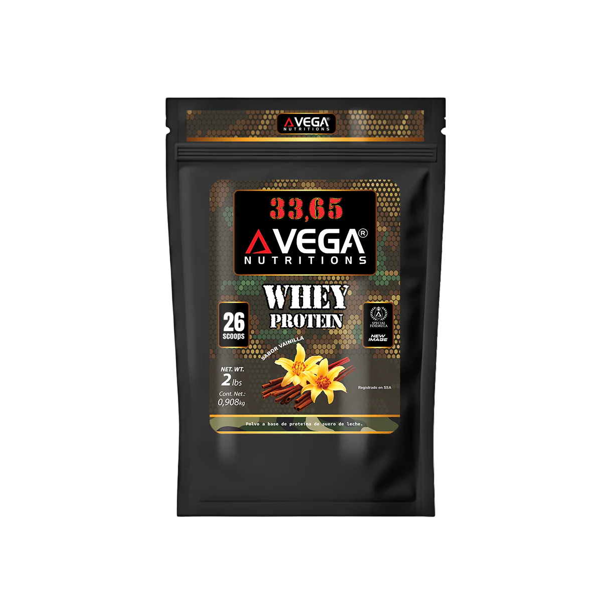 33,65 VEGA NUTRITIONS WHEY PROTEIN 2LBS