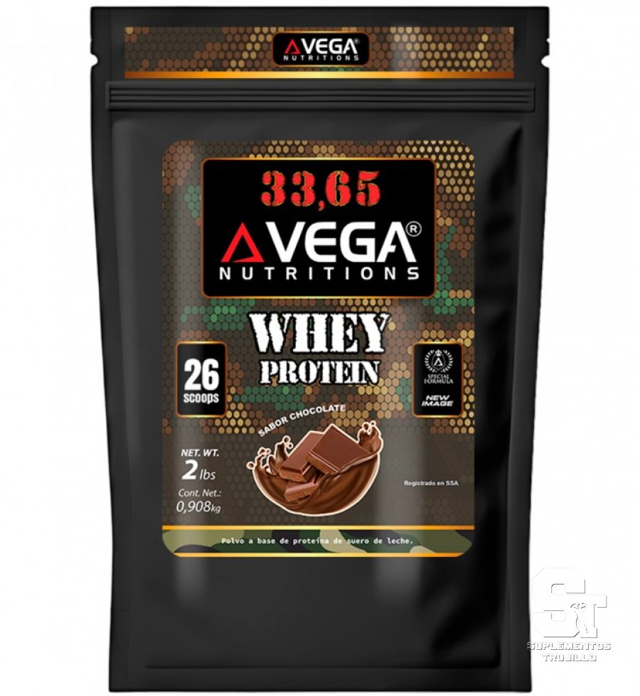 33,65 VEGA NUTRITIONS WHEY PROTEIN 2LBS