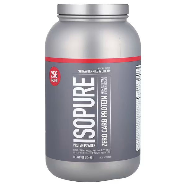 ISOPURE ZERO CARB PROTEIN 3LB Suplemento en polvo Isopure Low Carb