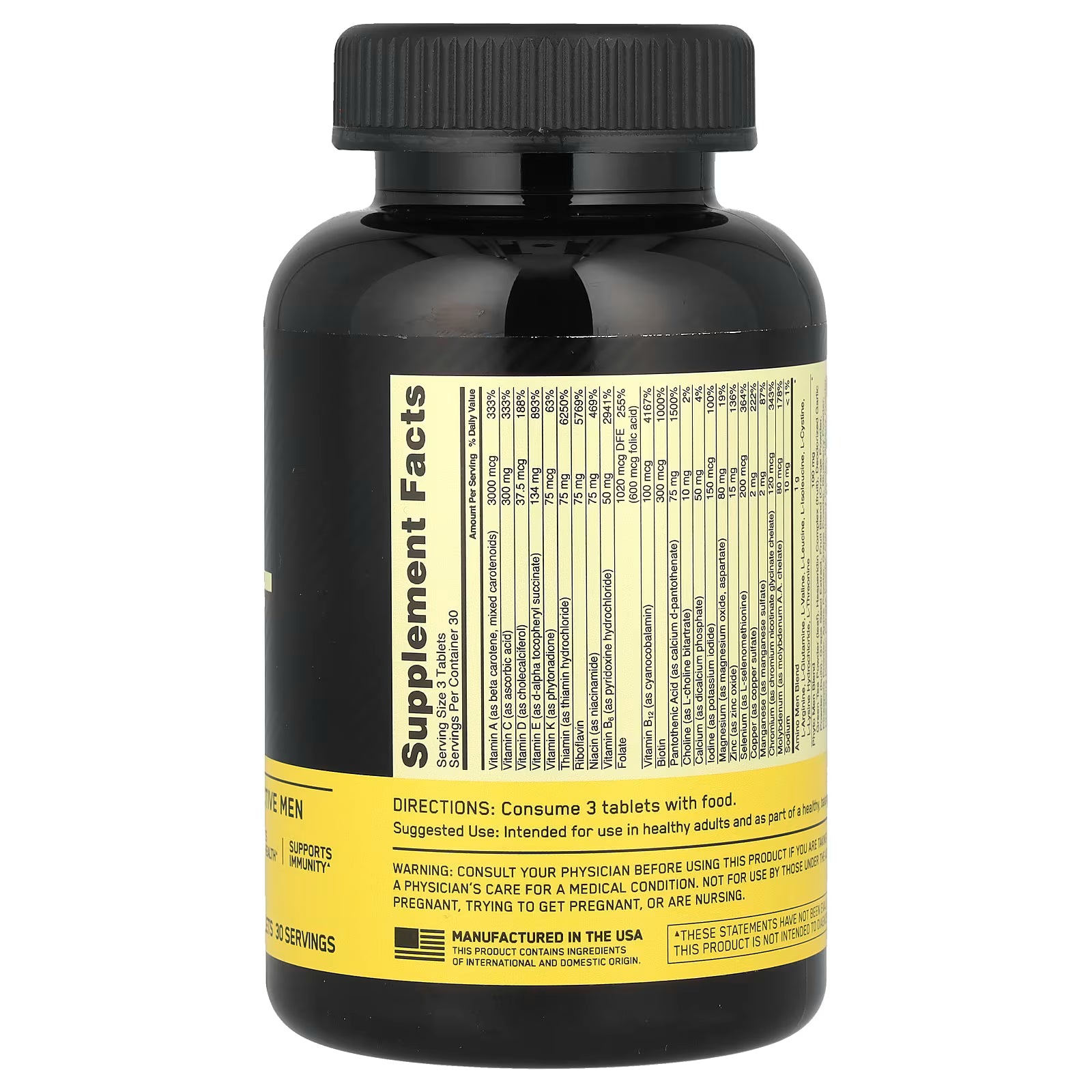 Optimum Nutrition OPTI MEN 90 Cápsulas