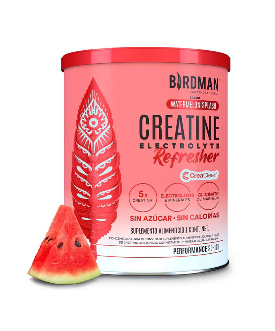 BIRDMAN CREATINA ELECTROLITOS REFRESHER 30 SERVICIOS Suplemento alimenticio Creatine Electrolyte Refresher