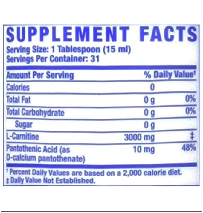 L-CARNITINE XS 3000 RONNIE COLEMAN