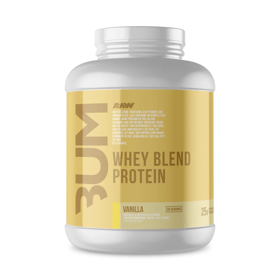 RAW CBUM WHEY PROTEIN 5 LBS