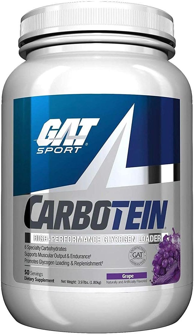 CARBOTEIN GAT SPORT 50 SERVICIOS Energía y Resistencia con Carga Óptima de Glucógeno