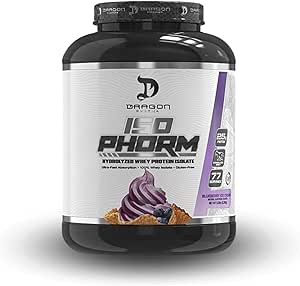 ISO PHORM PROTEÍNA DRAGON PHARMA 5 LBS Proteína Aislada Hidrolizada de Suero