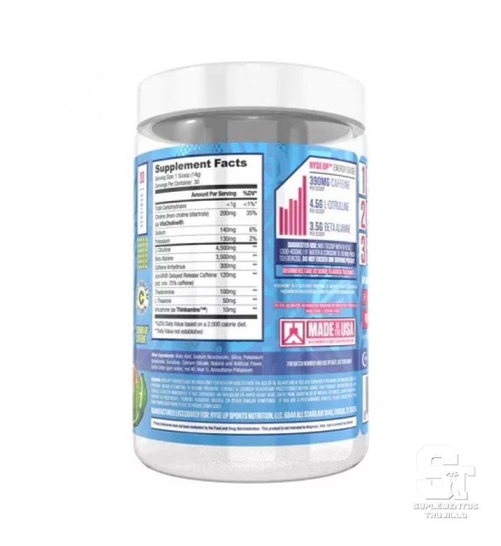 PREWORKOUT RYSE KOOL-AID 30 SERVICIOS
