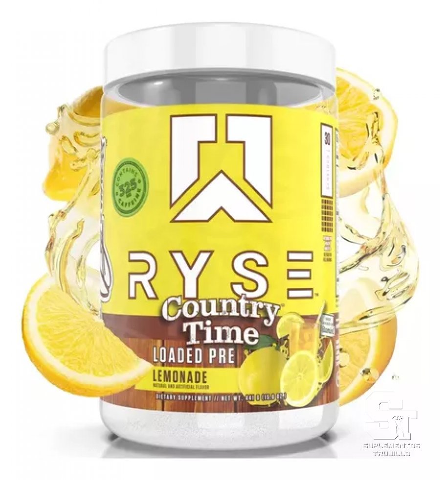 PREWORKOUT RYSE COUNTRY TIME LEMONADE 30 SERVICIOS