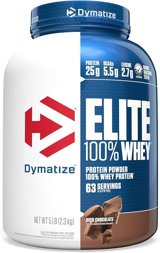 ELITE 100% WHEY DYMATIZE 5 LB