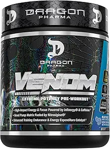 VENOM EXTREME PREWORKOUT 40 SERVICIOS