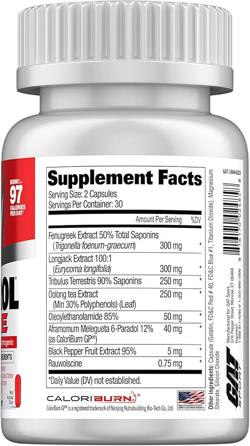 TESTROL FIRE GAT SPORT 60 TABLETAS