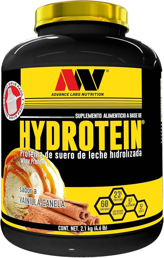 HYDROTEIN PROTEIN ADVANCE NUTRITION 5 LB Protein Suero De Leche 65 Servicios