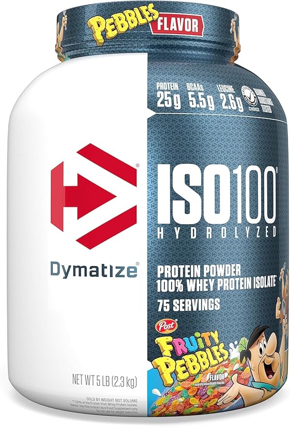ISO 100 HYDROLYZED 5 LBS Proteína en polvo hidrolizada, Isolate Hidrolizado Dymatize 2.3 kg