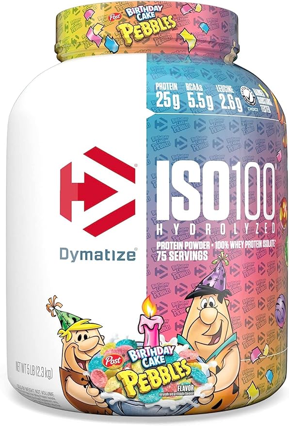ISO 100 HYDROLYZED 5 LBS Proteína en polvo hidrolizada, Isolate Hidrolizado Dymatize 2.3 kg