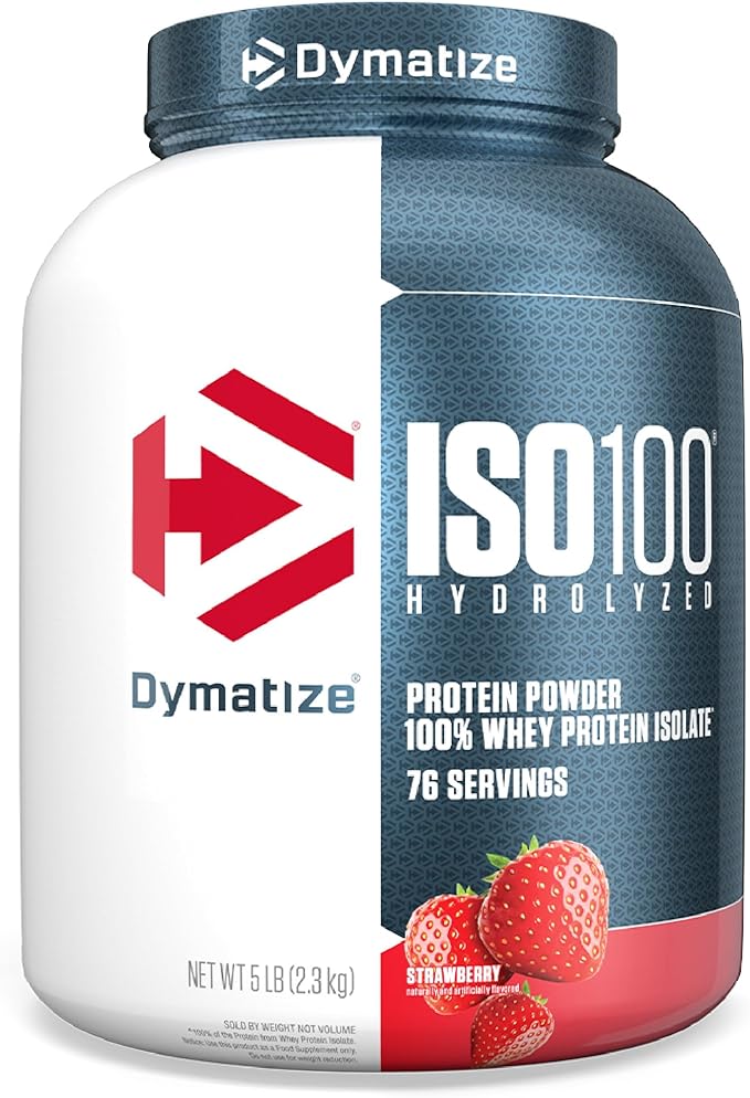 ISO 100 HYDROLYZED 5 LBS Proteína en polvo hidrolizada, Isolate Hidrolizado Dymatize 2.3 kg