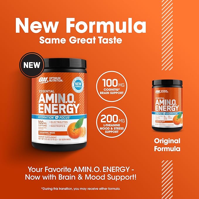 AMINO ENERGY + ELECTROLITOS OPTIMUN NUTRITION 30 SERVICIOS