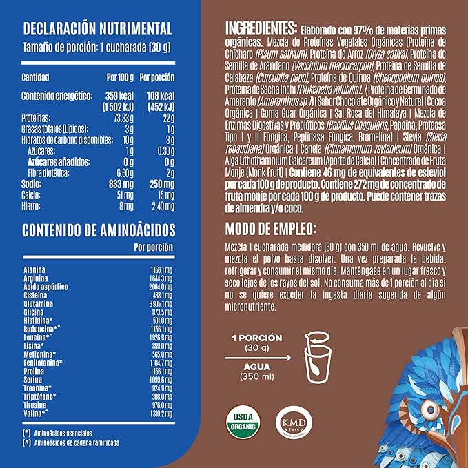 FALCON VEGETAL 1.8KG BIRDMAN Proteína de origen vegetal Orgánica En Polvo