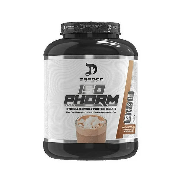 ISO PHORM PROTEÍNA DRAGON PHARMA 5 LBS Proteína Aislada Hidrolizada de Suero