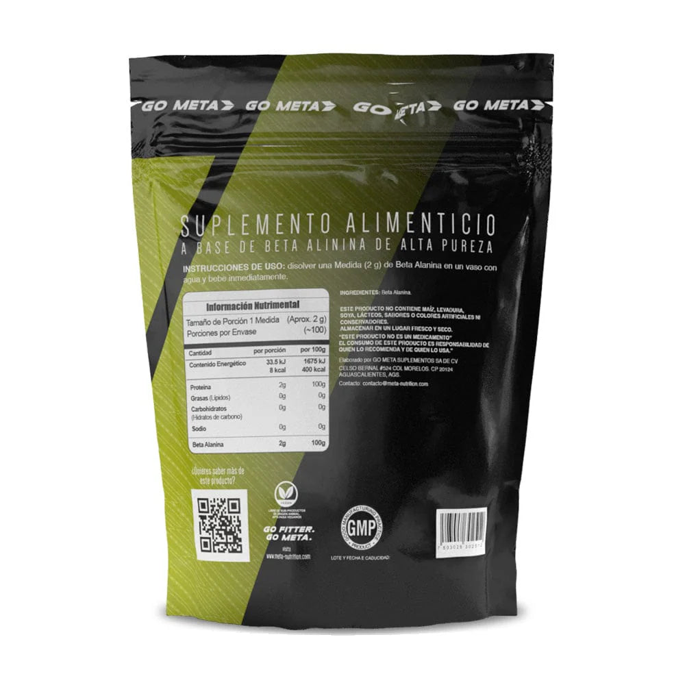 BETA ALANINA META NUTRITION 100 SERVICIOS