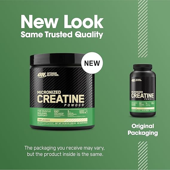 CREATINA MONOHIDRATADA OPTIMUM NUTRITION 60 SERVICIOS