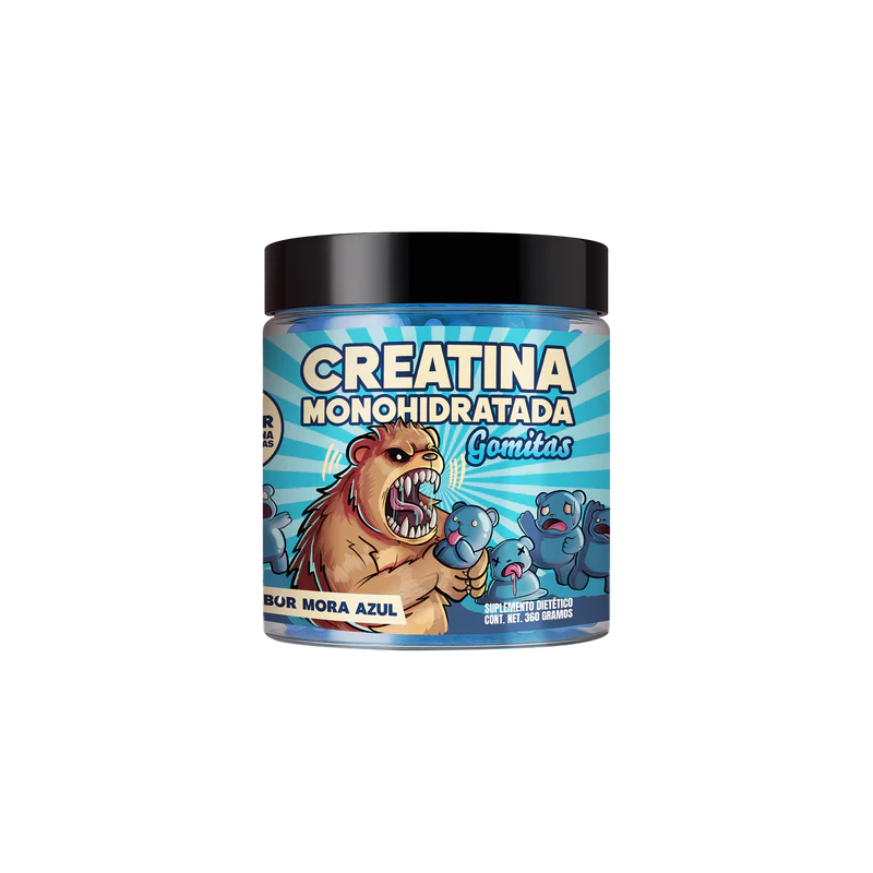 CREATINA MONOHIDRATADA GOMITAS SMILE LABZ 30 SERVICIOS