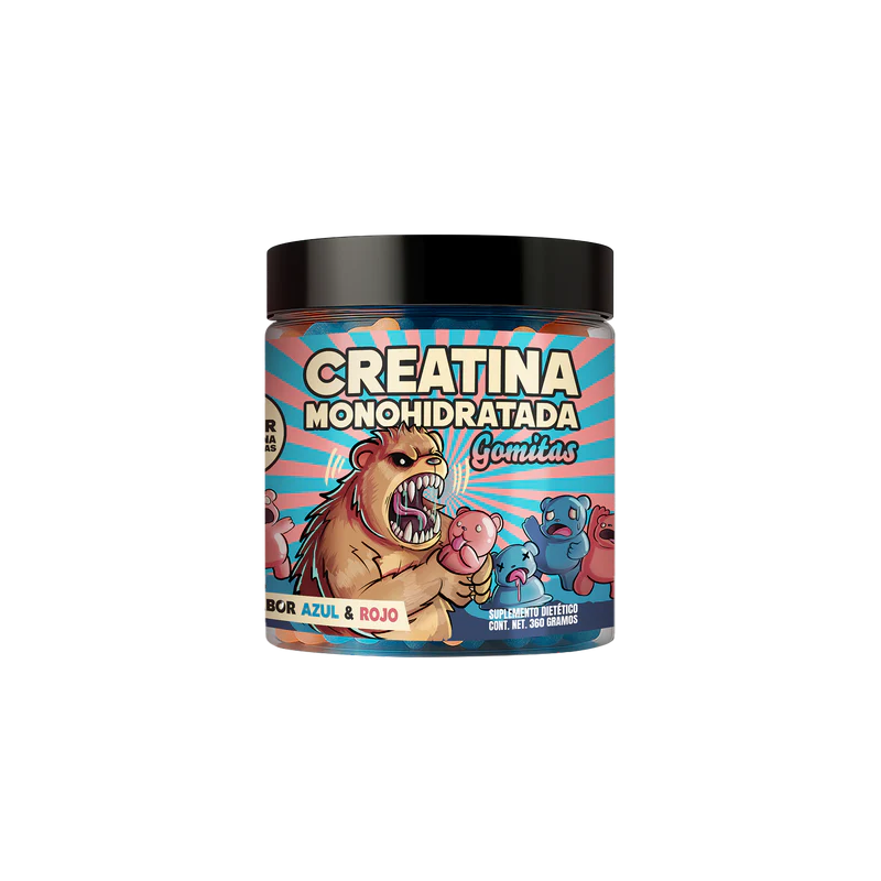 CREATINA MONOHIDRATADA GOMITAS SMILE LABZ 30 SERVICIOS