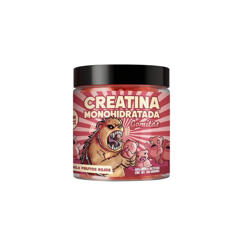 CREATINA MONOHIDRATADA GOMITAS SMILE LABZ 30 SERVICIOS