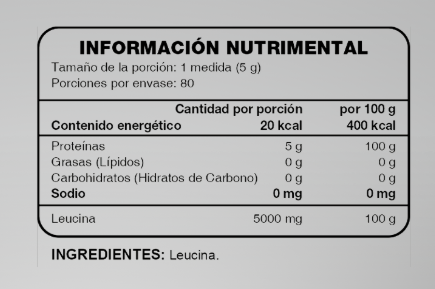 LEUCINE GOLD ELITE LABS