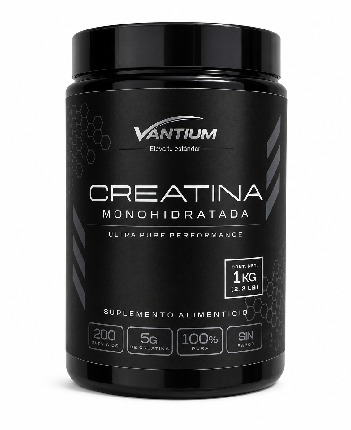 CREATINA VANTIUM 1 KILO 200 SERVICIOS 100% MONOHIDRATADA – Suplementos ...
