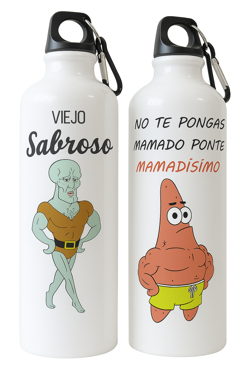 TERMO METALICO PERSONAJES BOB ESPONJA