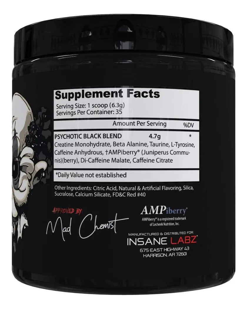 PSYCHOTIC BLACK 35 SERVICIOS