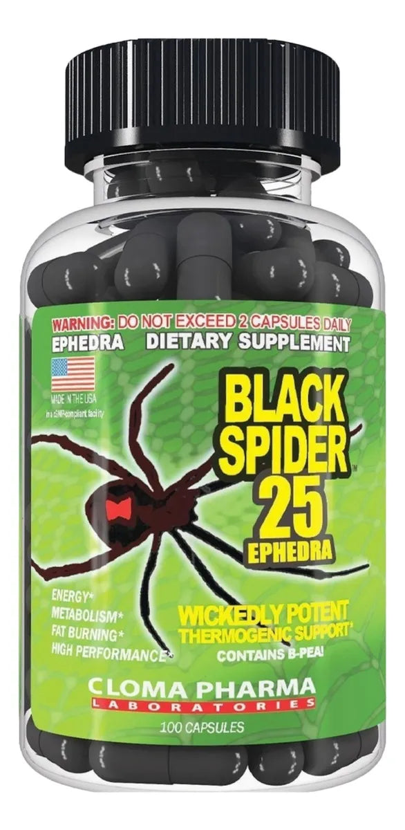 BLACK SPIDER 100 CÁPSULAS