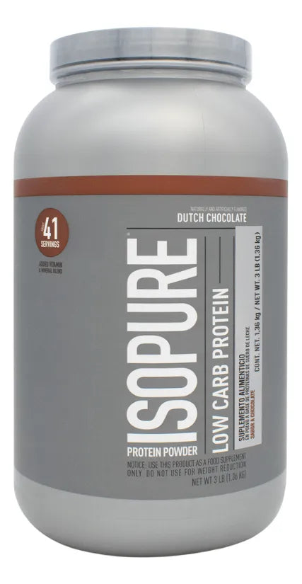 ISOPURE ZERO CARB PROTEIN 3LB Suplemento en polvo Isopure Low Carb