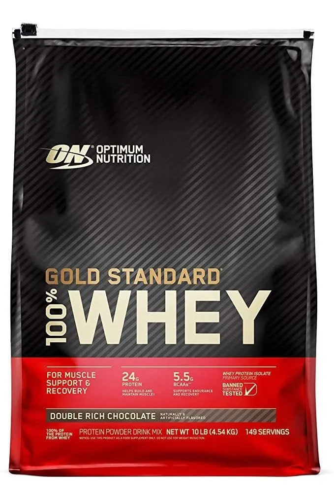 GOLD STANDARD 100% WHEY 10 LB Proteína de suero de leche en polvo Optimum Nutrition