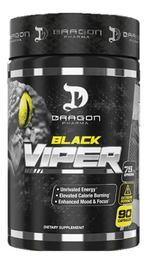 BLACK VIPER DRAGON PHARMA 90 CÁPSULAS