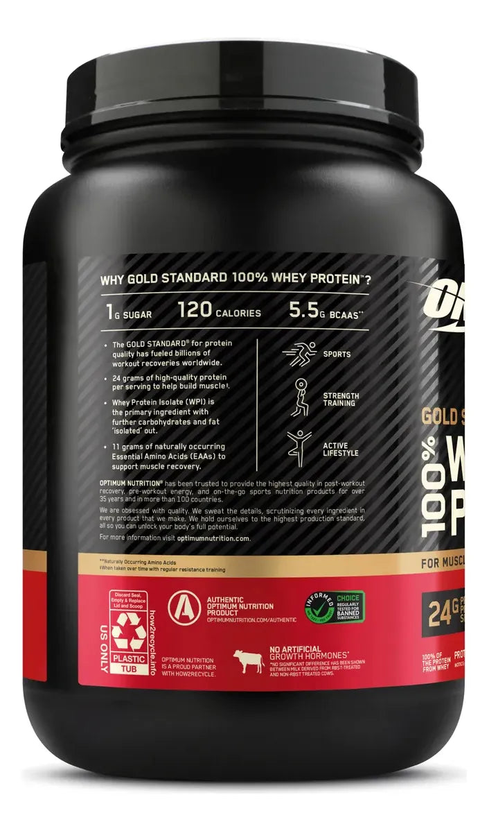 GOLD STANDARD WHEY 1.5 LBS OPTIMUM NUTRITION