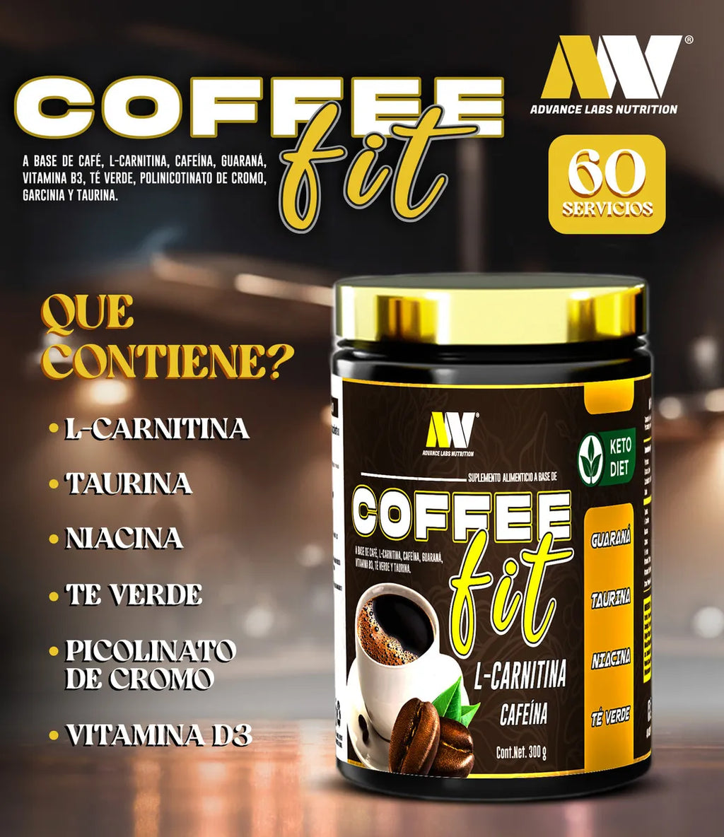 COFFEE FIT KETO ADVANCE NUTRITION 300 g