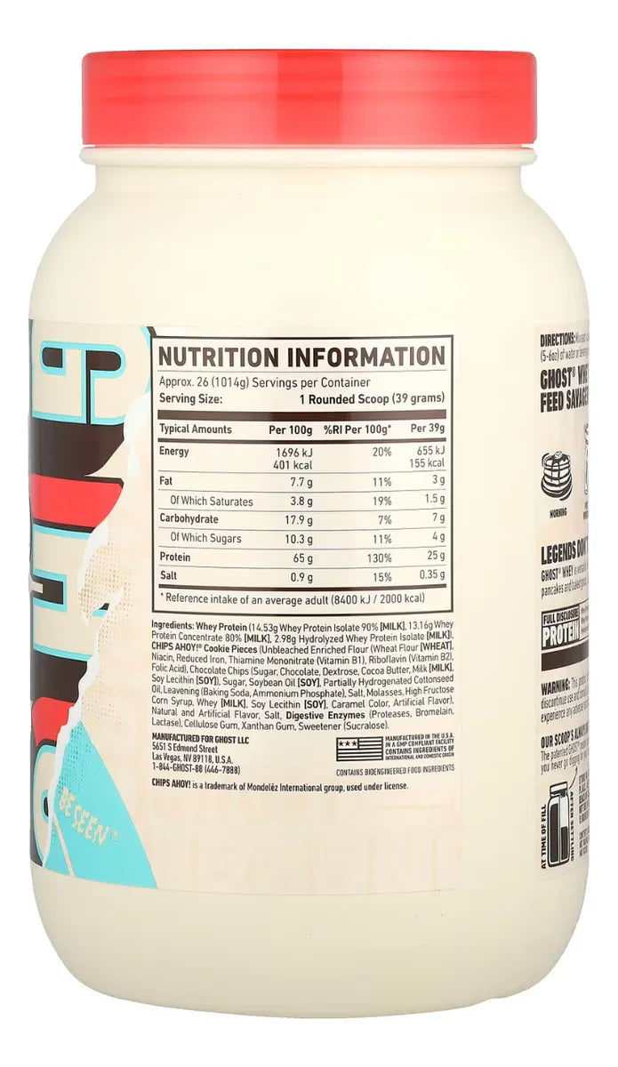 WHEY PROTEIN GHOST 2 LBS