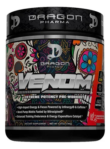 VENOM EXTREME PREWORKOUT 40 SERVICIOS