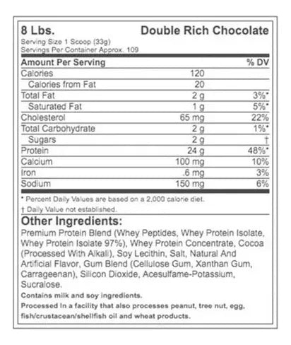 NITRO TECH WHEY GOLD 8 LB