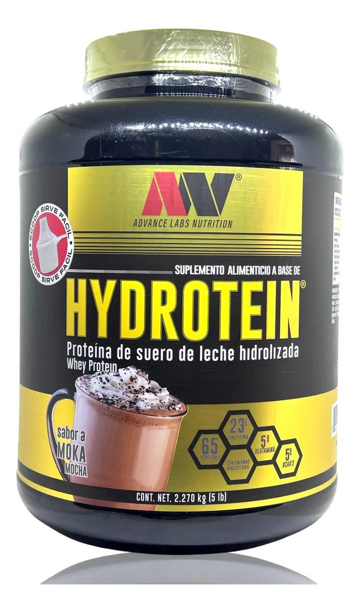 HYDROTEIN PROTEIN ADVANCE NUTRITION 5 LB Protein Suero De Leche 65 Servicios